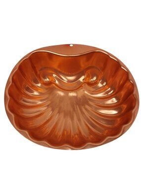 Wear-Ever 6-Cup Copper Seashell Mold Vintage